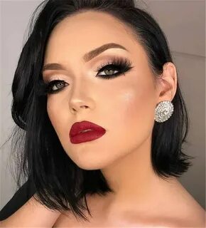 50 trendige Make-up-Looks mit rotem Lippenstift für Sie - Se