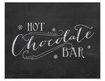 Page 1 Hot chocolate bars, Hot chocolate sign printable, Hot