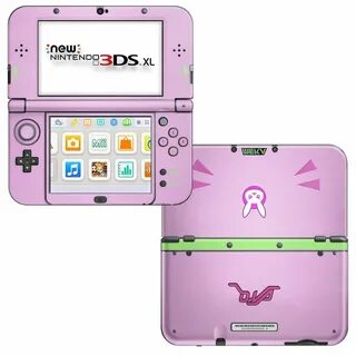 D.va Pink New 3DS XL Skin 3ds xl, New 3ds, Nintendo 3ds xl