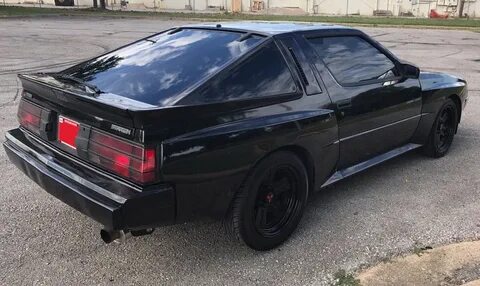 1986 Mitsubishi Starion with a 4.8 L Vortec V8 Mitsubishi, E