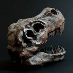 Tyrannosaurus Rex Skull - Incredible resin replica skull Men