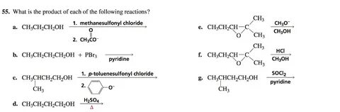 Solved What is the product of each of the following Chegg.co