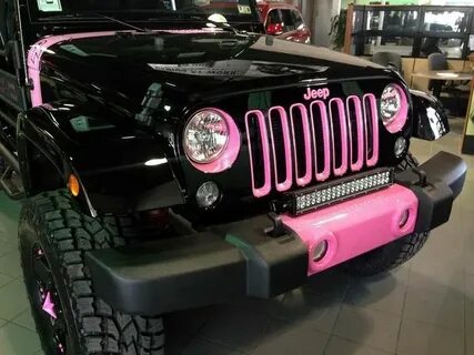 Pin by Paul Abbott on Lyfestyle Black jeep wrangler, Pink je