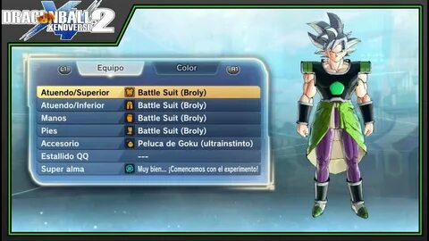 Dragon Ball Xenoverse 2 Broly (DBS) Battle Suit by Gecko03J 