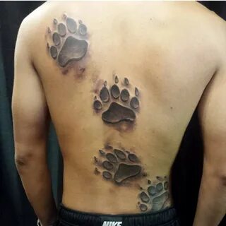 Bear Paw Tattoo On Chest * Arm Tattoo Sites