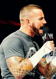 CM Punk: His new haircut. ♥ Cm punk