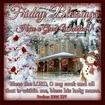 Friday Blessings Have A Great Weekend Winter Quote Blessed c
