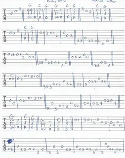 Dueling Banjos - Guitar TAB in G Major - Page 1 of 2 Guitar 