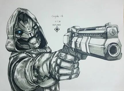 cayde 6, автор: REDCOW Сообщество Bungie.net