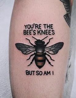 Bee's Knees Morrissey tattoo, Tattoos, Knee tattoo