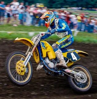 Guy Cooper 1990 Motocross racer, Vintage motocross, Motocros