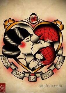 Тату супергерой Человек-паук 15.01.2020 № 010 -Marvel Tattoo