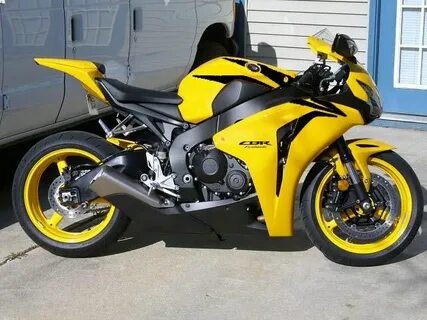 amazin' CBR1000RR Yellow 3 Motos esportivas, Motos classicas