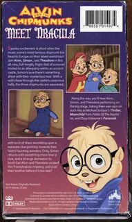 alvin and the chipmunks meet dracula back cover. (fan made) 