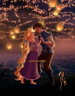 Dancing in the Lights... (I JUST LOVE TANGLED FAN ART! 2nd f