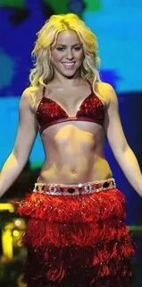 SHAKIRA cutest belly button ever... I'm loca about this chic
