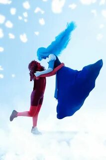 SU Ruby and Sapphire Cosplay by https://www.deviantart.com/s