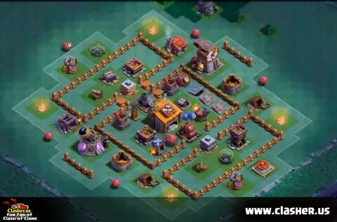 Bulder Hall 6 - Base Layout #24 - Clash of Clans Clasher.us