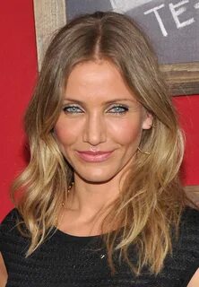 Cameron does less dramatic blonde ombre Cameron diaz hair, M