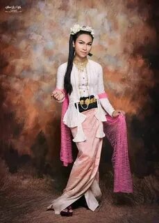 Burmese national costume #Myanmar