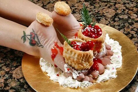 Feet with food 2 - 123 Pics xHamster