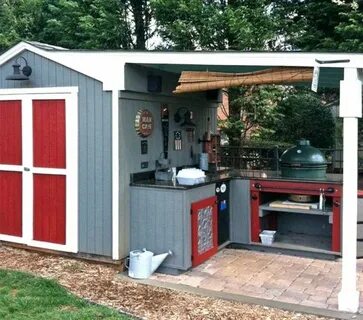 Image result for epic bar shed plans Outdoor kitchen decor, 