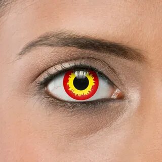 Wild Fire Contact Lenses, Wildfire Lens, Costume Contacts