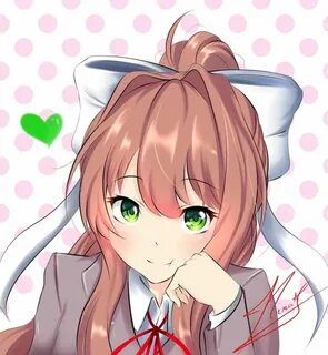 Pin by Flat to Layered on Monika Literature club, Anime, Lit