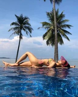 Bikini Girl Nushrat Bharucha Sizzles at Beach in Thailand, S