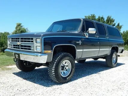 1987 Chevy K20 Suburban The Toy Shed Trucks