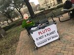 Pluto is not a planet Steven Crowder's "Change My Mind" Camp