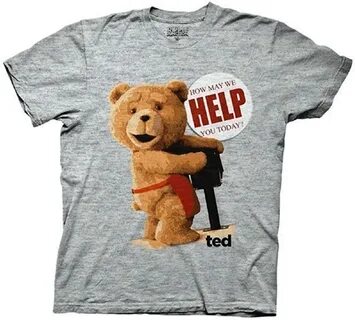 t shirt ted - byhershop.com.