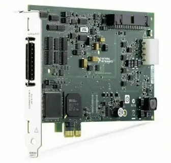 NI data acquisition card PCIe6320 and good for sale online e