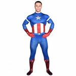 Купить Captain America Cosplay Avengers Marvel Titan Hero Se