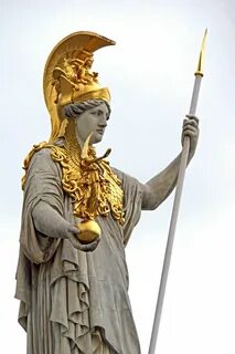 Austria-00136 - Pallas Athena Athena goddess, Greek sculptur