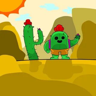 Cactus Brawl Stars Disegno - Como Se Ve Brawl Stars Desde La