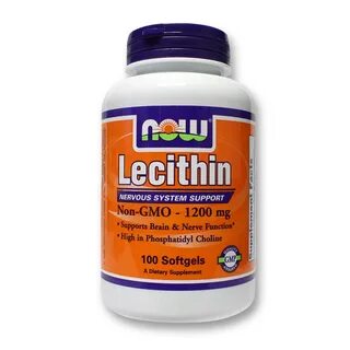 Now Lecithin 1200mg - Vaxtarvörur