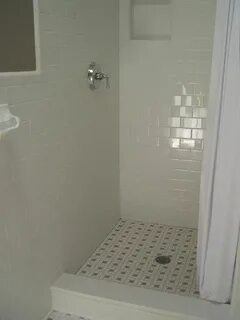 subway tile shower Shower tile, Subway tile showers, White t