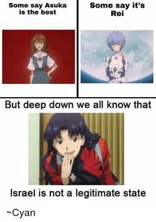 Some Say Asuka Is the Best Some Say It's Rei but Deep Down W