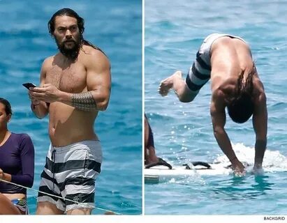 Jason Momoa Really Is Aquaman, Dives into Ocean to Save Phon