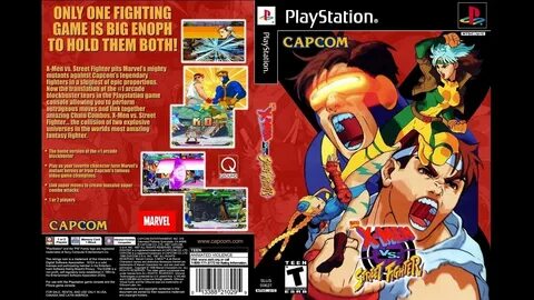 PS1 X-men Vs. Street Fighter - YouTube