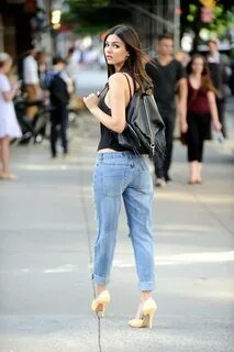 Victoria Justice in Ripped Jeans - New York City, June 2015 