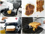 cast iron belgian waffle iron Waffle maker reviews, Waffles,