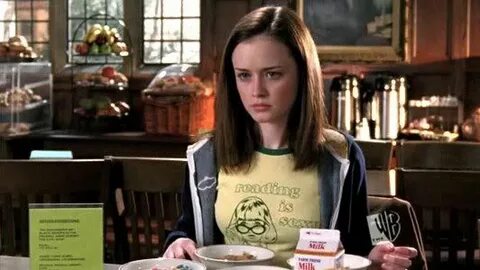 the t-shirt "Reading is sexy" Rory Gilmore (Alexis Bledel) o