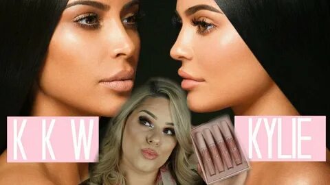 KKW Kylie Jenner Cosmetics Lipstick Review/Swatches - YouTub