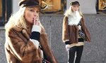 Victoria's Secret Angel Elsa Hosk smokes cigarette in NYC