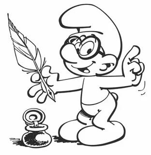 Free Printable Smurf Coloring Pages For Kids Coloring pages 