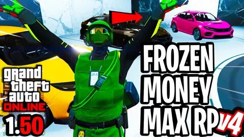 Frozen Money Glitch/Unlimited RP Solo! GTA Online 1.50**PATC