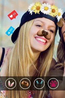 Candy Snap Stickers, Filtres.. pour Android - Téléchargez l'