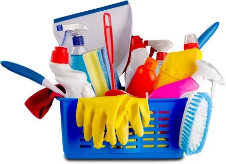 Cleaning Supplies No Background - (1380x1000) Png Clipart Do